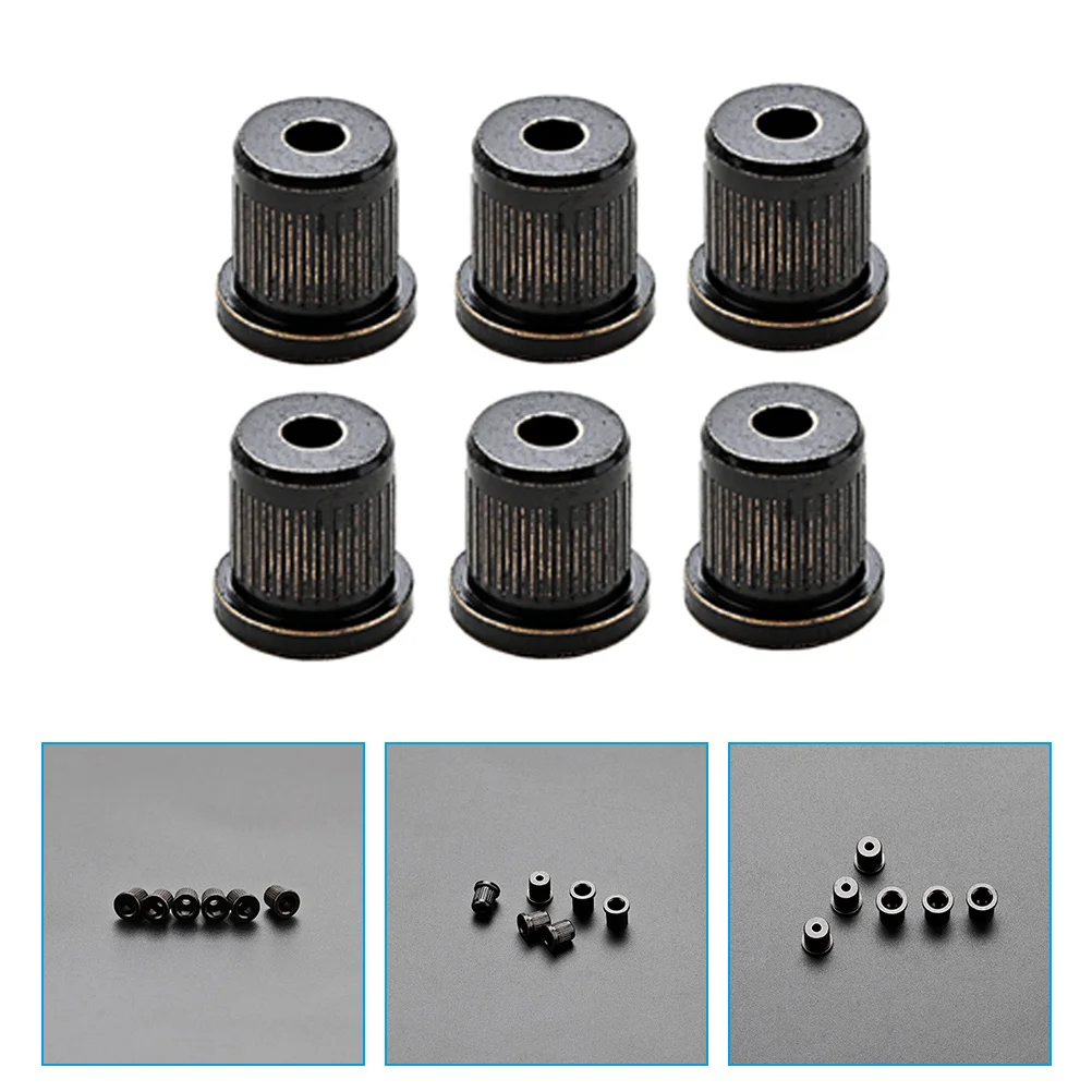 

6 Pcs Component String Buckle Electric Guitar Ferrules Metal Parts and Accessories