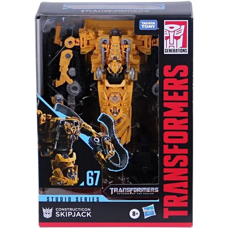 Oryginalny Takara Tomy Hasbro Transformers Studio Series SS67 Skip Jack Transformers Figurka Zabawki Prezent Urodzinowy Ozdoby Figurka