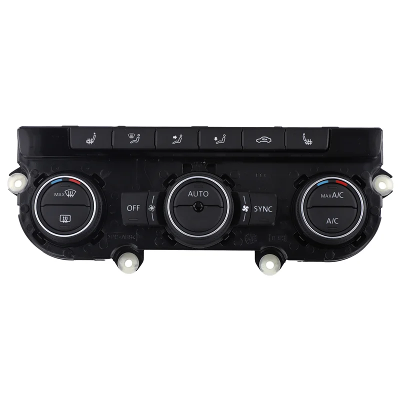AA60-For VW PQ 35 Tiguan Golf MK6 Climatronic لوحة تحكم تكييف الهواء التبديل مقعد التيار المتناوب التدفئة 5ND907044C