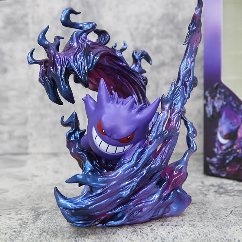 hot-sale-official-pokemon-gengar-shadow-claw-statue-ghost-type-gk-figure-desktop-display-anime-collectible-gift-for-fans