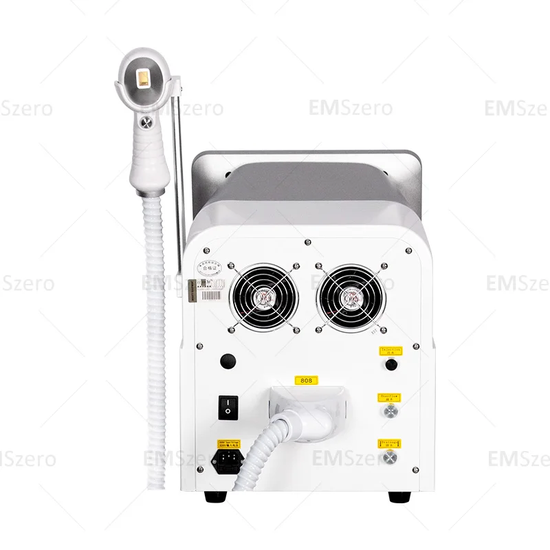 Portable 808 3wave Diode Laser Permanent Hair Remove Fast Depilation Painfree Follicle Penetration Skin Rejuvenation Device