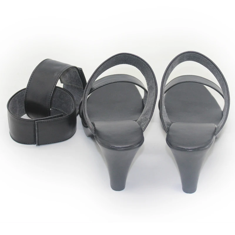 Gachiakuta Semiu Grier Cosplay Schoenen Laarzen Anime Zwarte Sandalen Met Hoge Hakken Halloween Carnaval Party Props Voor Volwassen Vrouwen Meisjes