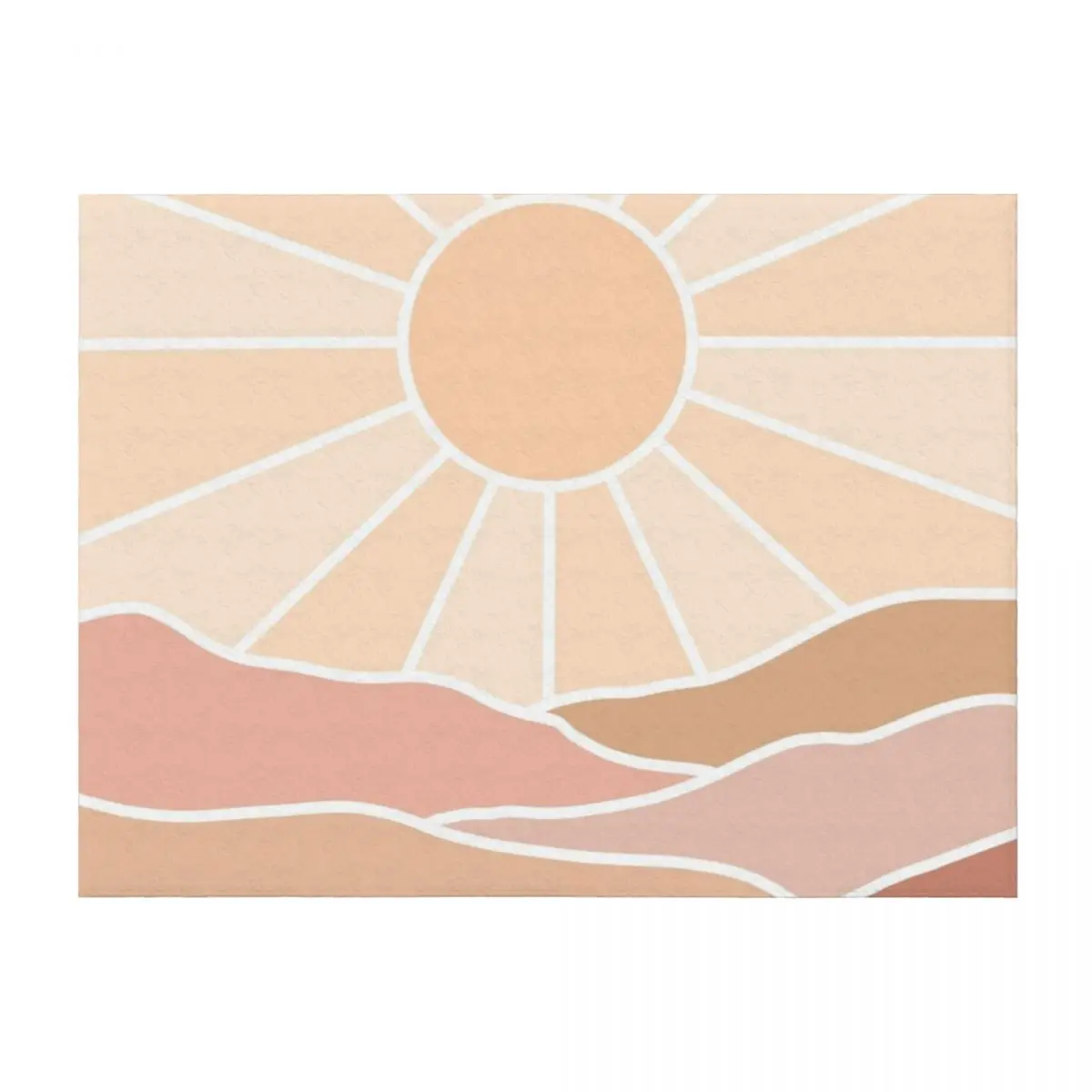 

Summer Sunset Throw Blanket Luxury Throw Furrys Sleeping Bag Softest Blankets