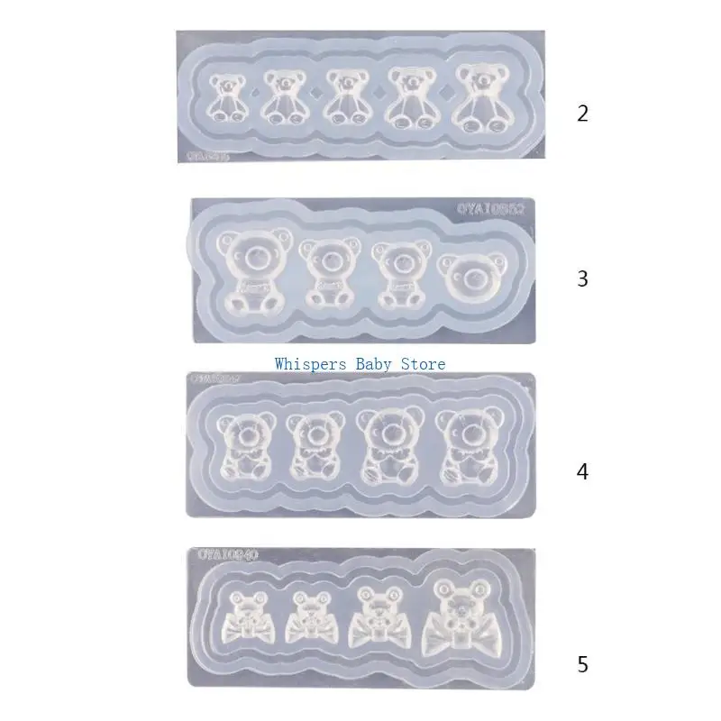

U90E Crystal Epoxy Resin Mold Art Templates Mould Stamping Plate Nails Stencils