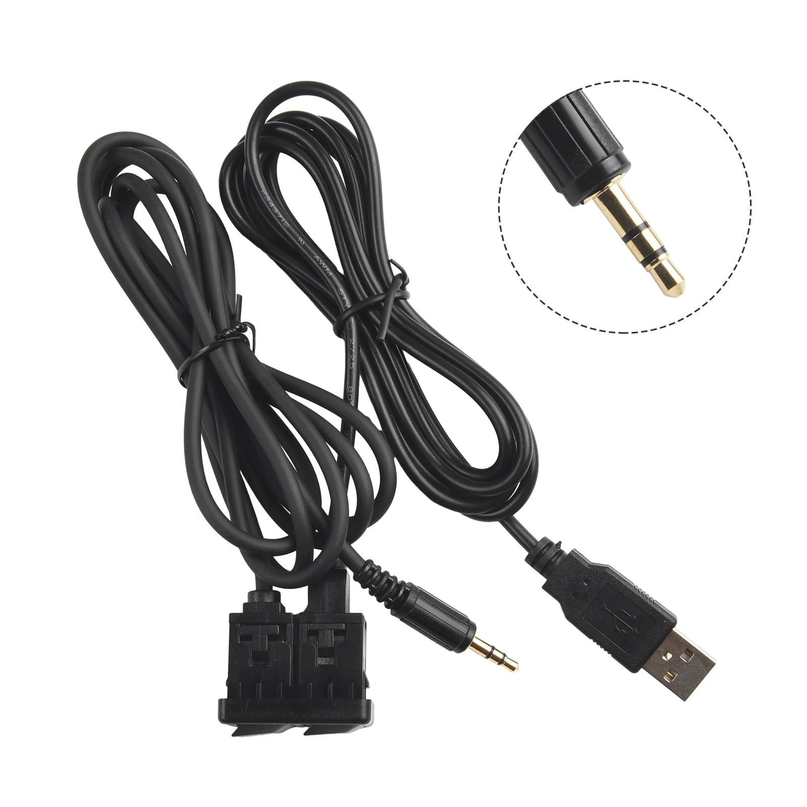 Dual USB Extension Adapter Cable Flush Mount On Car Dash Simple Installation Perfect for Bike Marine Motor Dual