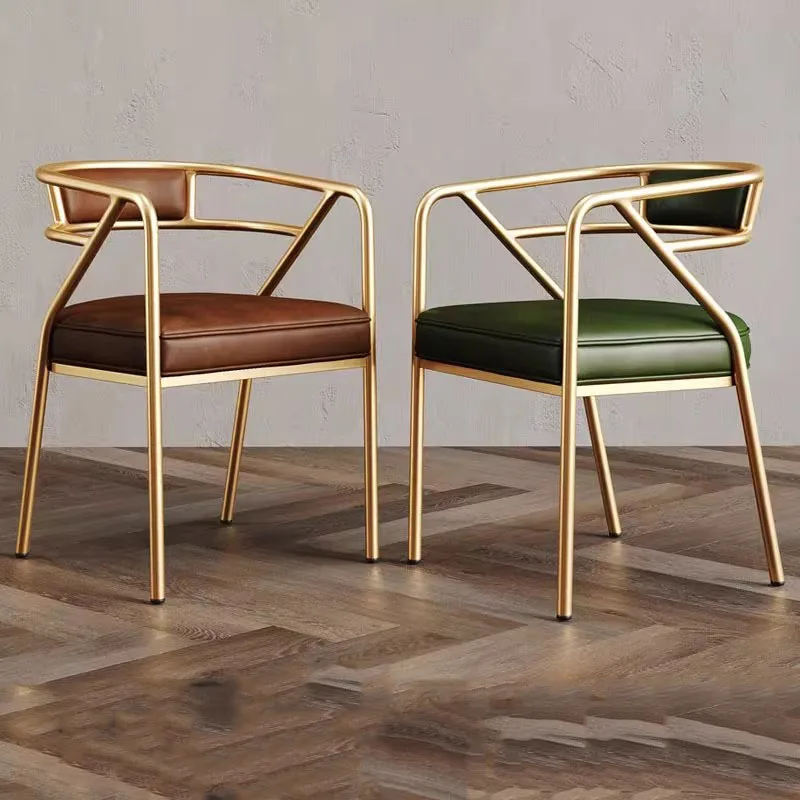 Sedie da pranzo ergonomiche per feste Accento Comode sedie da pranzo minimaliste Designer Nordic Lounge Sillas Para Comedor Furniture