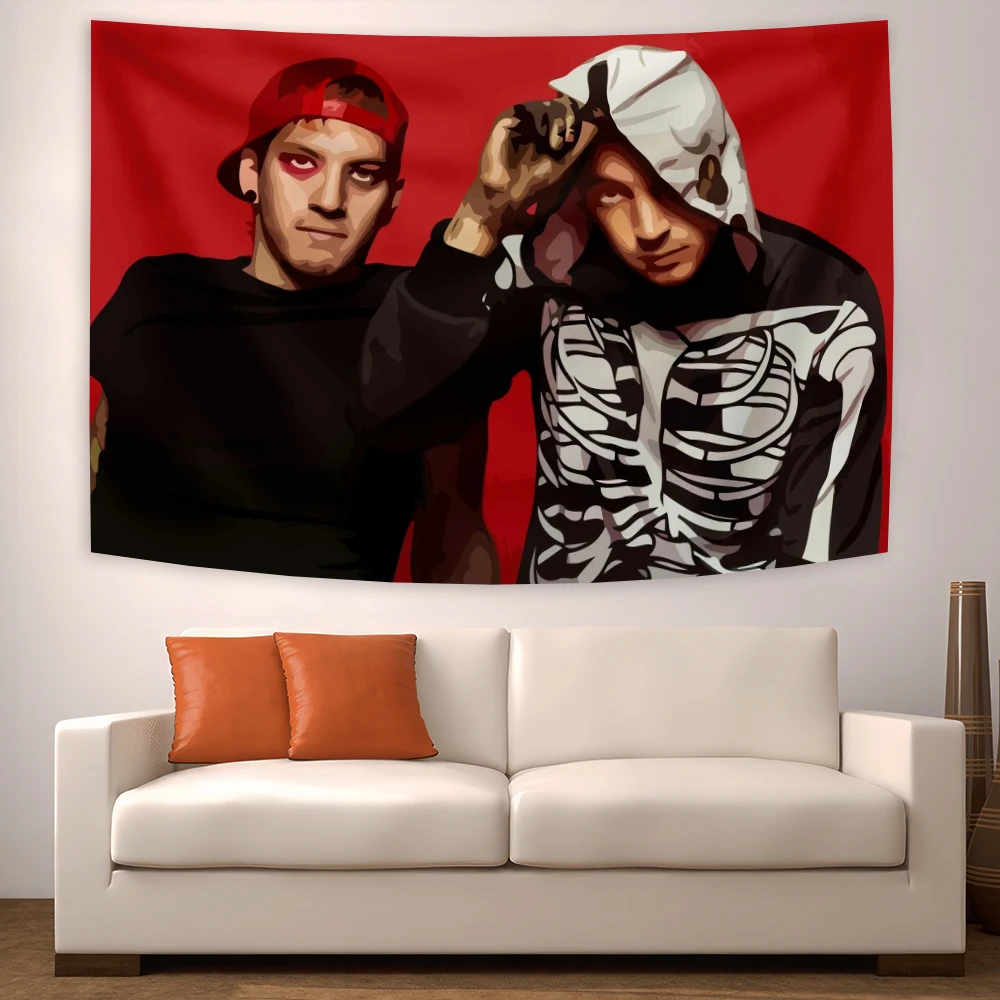 T-Twenty One P-Pilots Flag For Decorative 3x5ft Printing Banner Polyester Tapestry Poster Decoration Outdoor Background Cloth