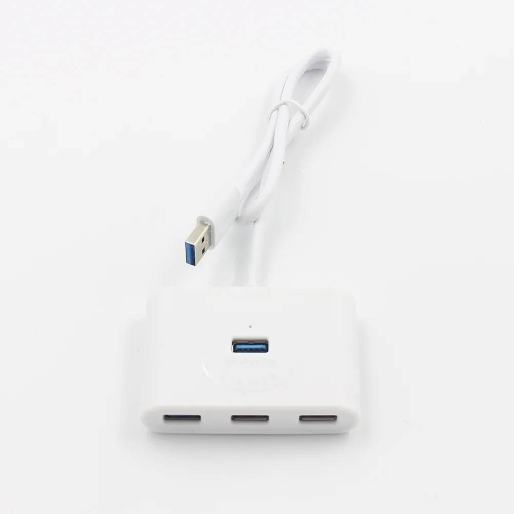 

4-портовый разветвитель-концентратор USB 3.0, портативное расширение данных для ПК, ноутбука, совместимый USB-концентратор