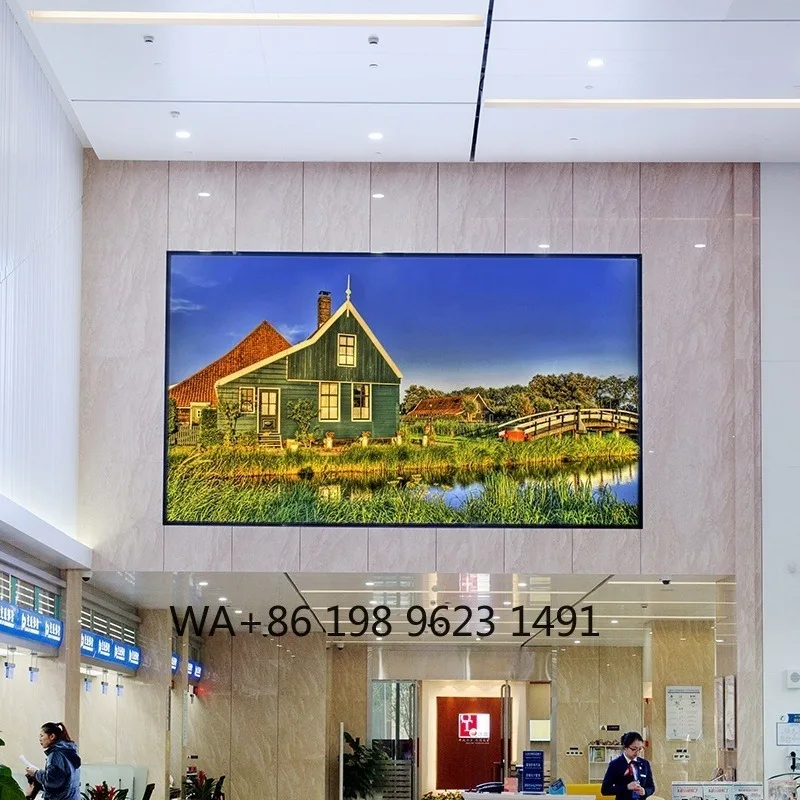 

P1.25 HDLEDDigital Display Fixed Lobby Elevator Advertising Screen Graphic Video Wall for Education Welcome Commercial Publicity