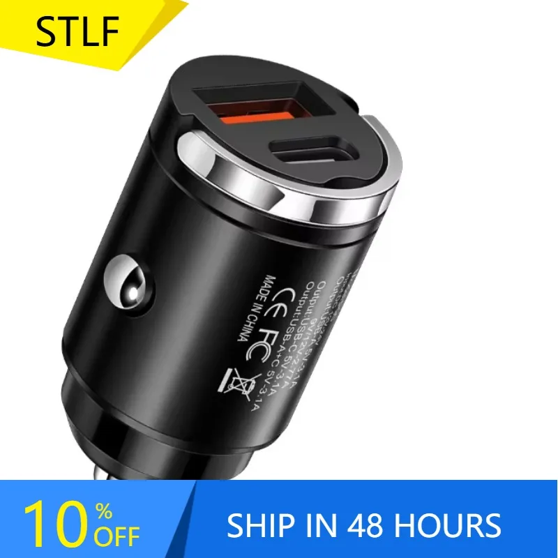 

GlowMart OEM Electronic Car Accessories Wireless Car Phone Charger Usbc Fast Car Charger