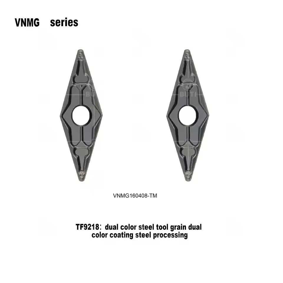 

DESKAR 100% оригинал VNMG160404/160408/160412 TM TF9218 Ромб двухцветные вставки с ЧПУ токарные инструменты для обработки стальных деталей