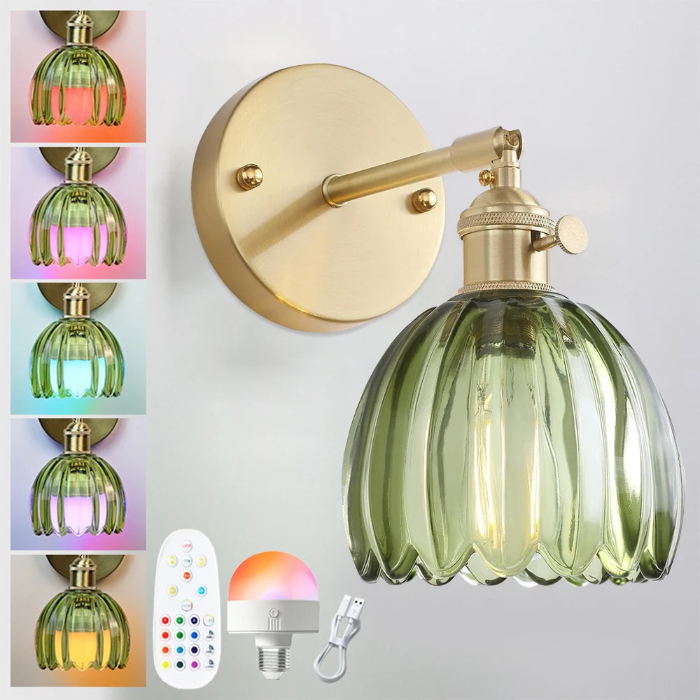 Vintage Glass Wall …