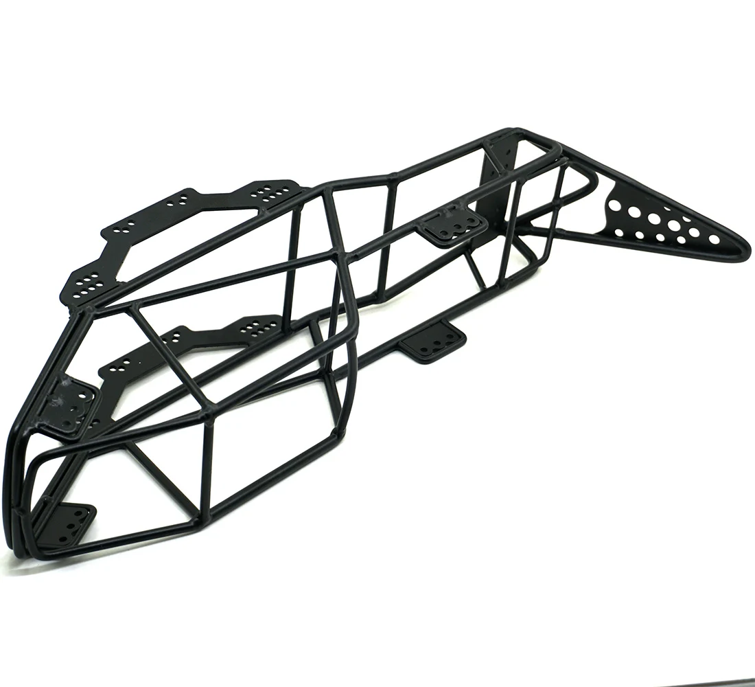 YEAHRUN Metal Roll Cage Chassis Frame Body Set For Axial SCX10 1/10 RC Crawler Truck Accessories Parts