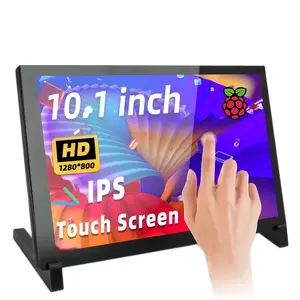 Portable LCD Touch Screen for Raspberry Pi 5, LCD display, plug and play, HDMI, 10.1 inch, 1280x800 IPs 8 Main Sales Display Ford Panel - №7