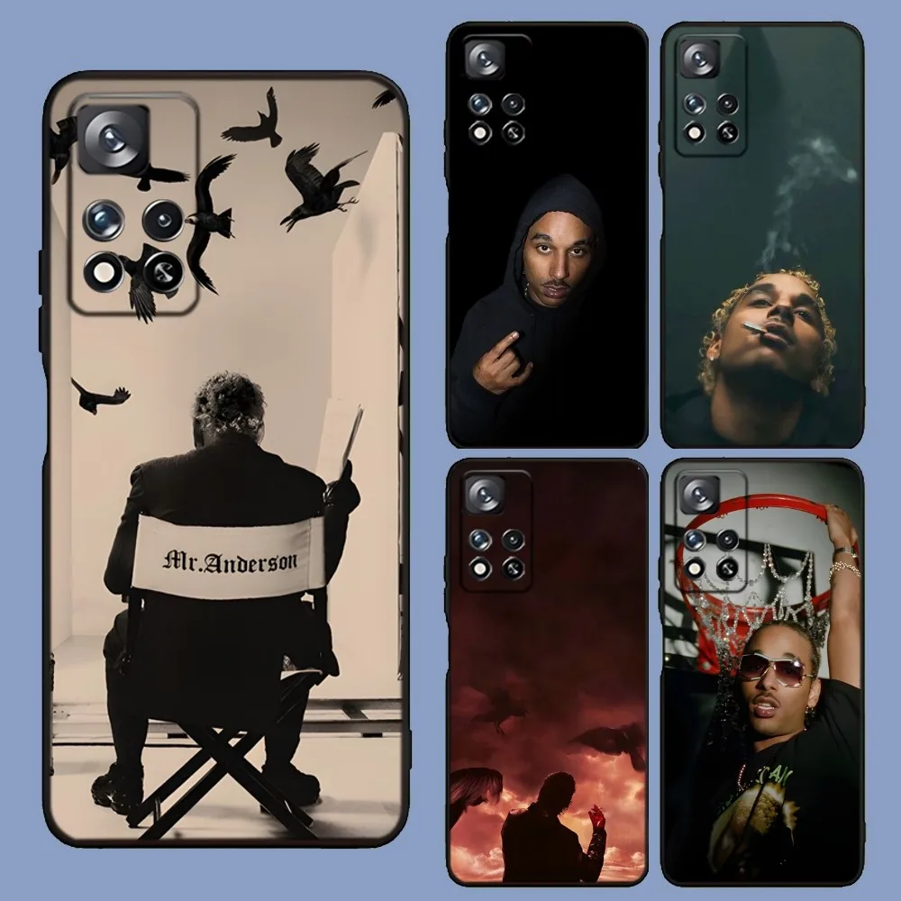 Laylow Rapper Phone Case For Samsung Galaxy A13,A21s,A22,A31,A32,A52,A53,A71,A80,A91 Soft Black Cover