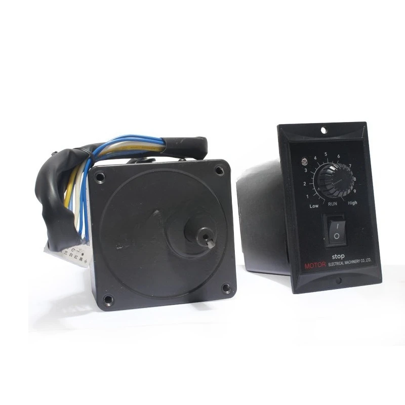 Gear motor 6W/15/25/60/90/120w/250W stepless speed motor forward and reverse motor 220V