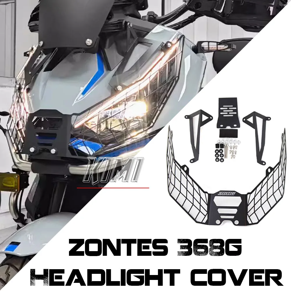 

Motorcycle Modified Headlight Protection Cover 368G Headlight Net Headlight Cover Accessories FOR ZONTES 368G