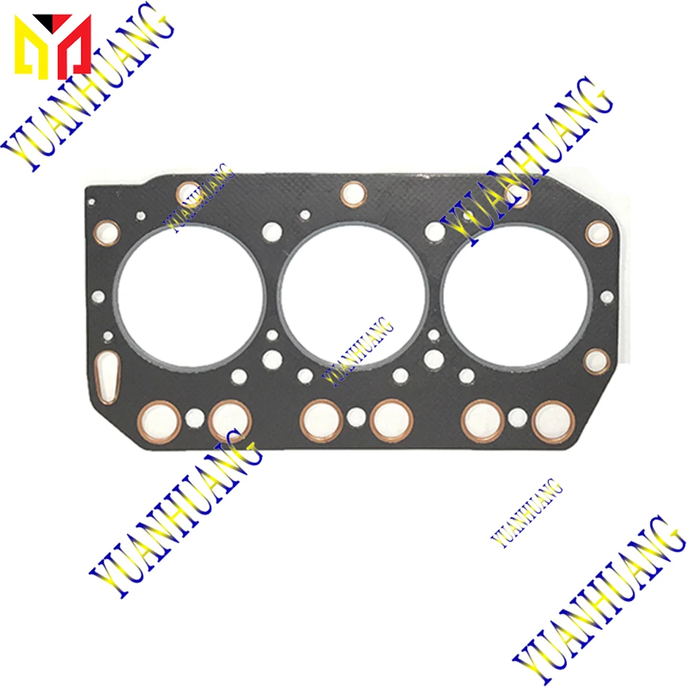 3TN100 Engine Full Gasket Kit Overhual Set For Yanmar Excavator Tractor Diesel Cylinder Head