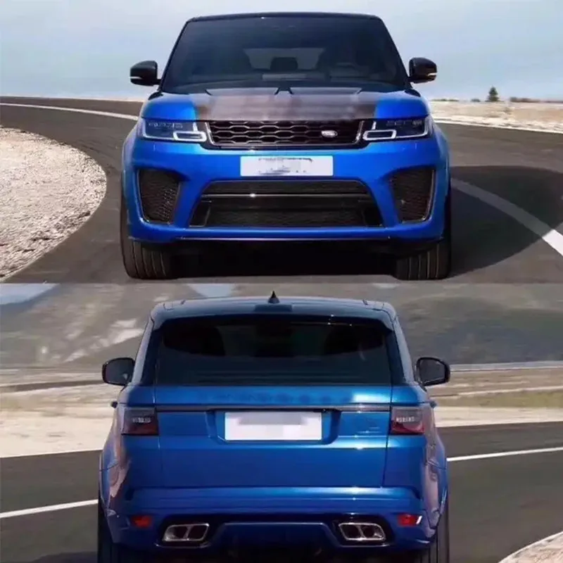 

Factory Price SJC Auto Car Accessories for Range Rover Sport Bodykit 14-17 Upgrade18-22 Style SVR Front and Rear Bumper High
