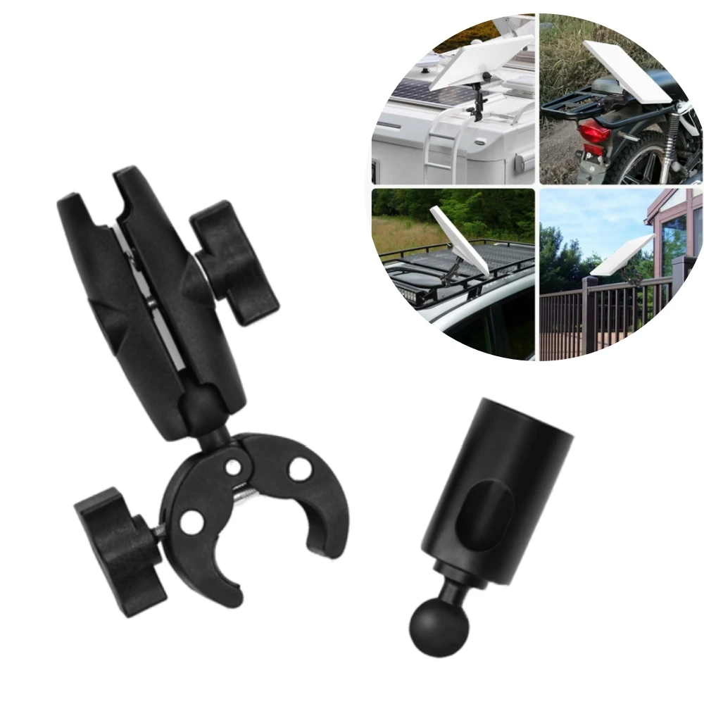 

Фиксированный кронштейн с регулируемым углом для Starlink Mini, оригинальный адаптер для труб, уличный лучший монтаж, портативный размер, аксессуары