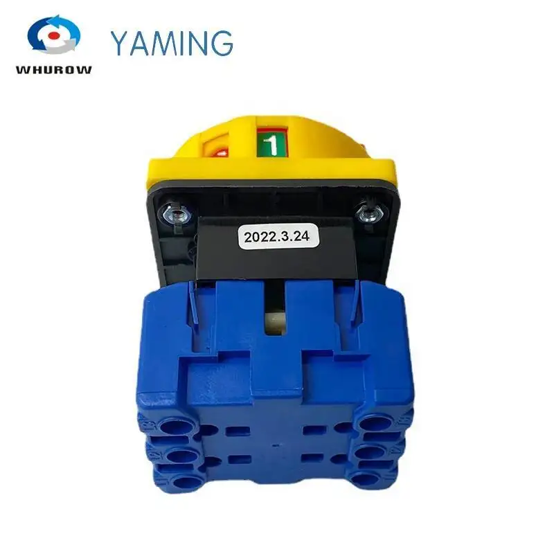 63 أمبير 690 فولت المعزل التبديل 3P الرئيسية بمحركات الروتاري قفل على الخروج مفاتيح الطاقة YMD11-63A استبدال LW30 #6