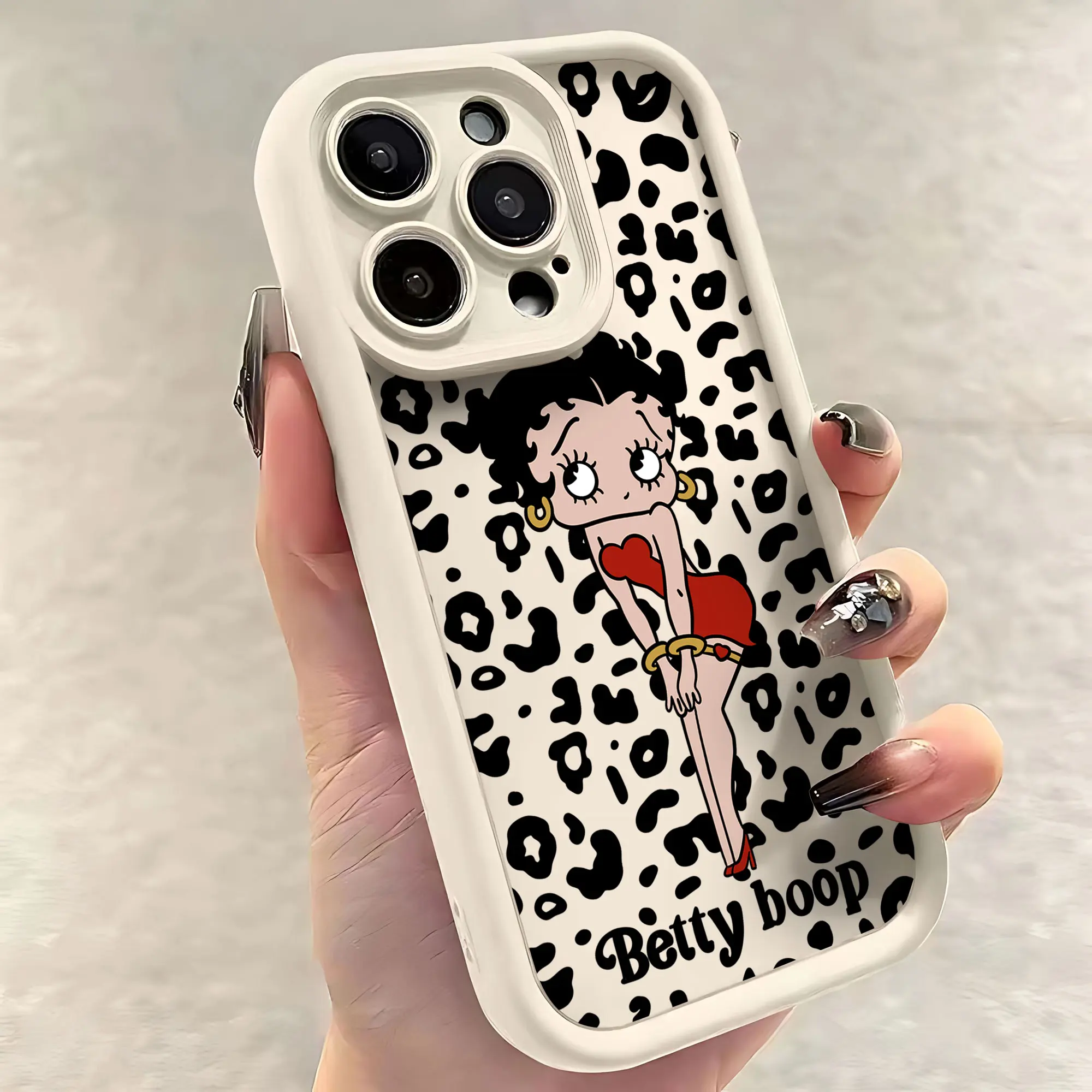 Sexy Betty Phone Case for IPhone 16 15 14 13 12 11 Pro Max Mini XR XS X 7 8 Plus Soft TPU Back Cover