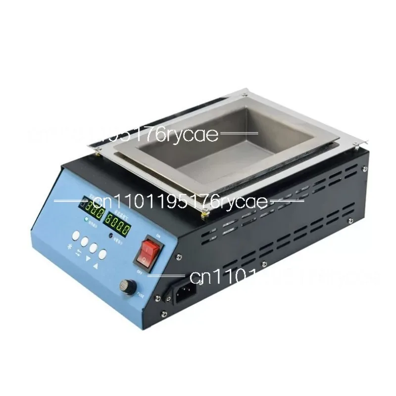 Tin furnace dip welding machine, corrosion resistance constant temperature titanium plating molten tin furnace
