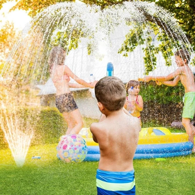 Q81A agua a presión Efectos los con fiestas piscina recolectando divertidos sacando