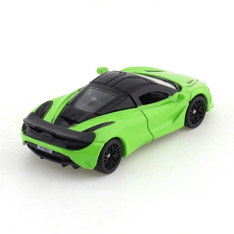 TSC 1/64 McLaren 750S 자동차 합금 장난감 자동차 다이캐스트 금속 모델 어린이 크리스마스 선물 장난감 소년용