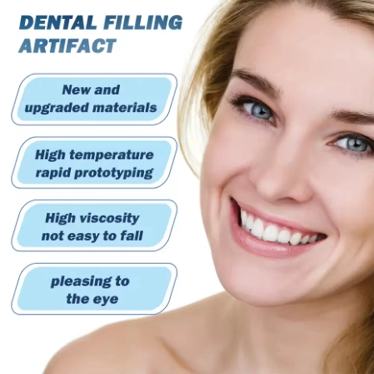 10g/Bag Tooth Repair Kit-Thermal Beads for Filling Fix The Missing and Broken Tooth or Adhesive The Denture Fake Teeth image 3