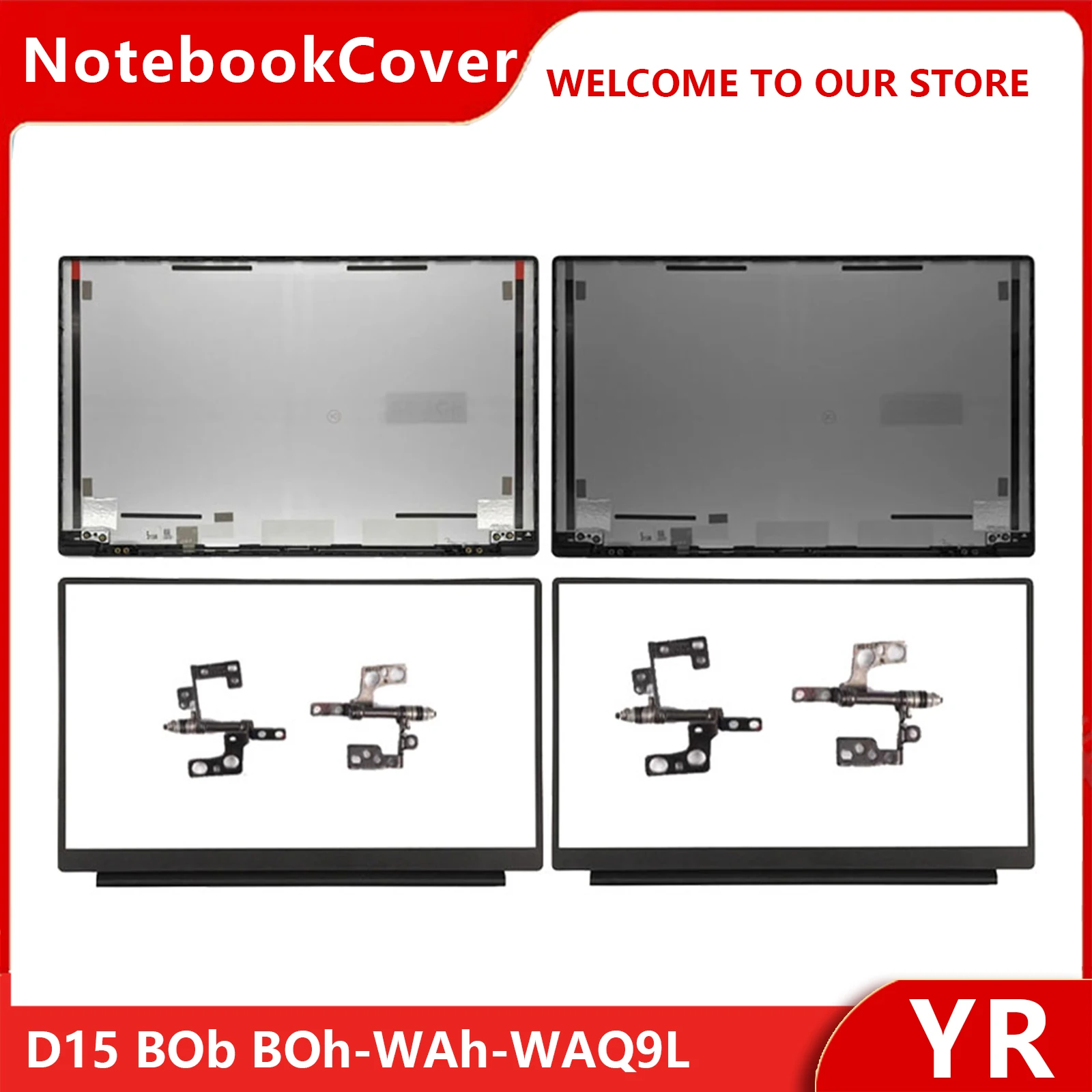 

Replace The Cover For Matebook D15 BOb BOh-WAQ9L WAH9 WAP9R WAE9P LCD Back Cover Front Frame Hinge Top Cover
