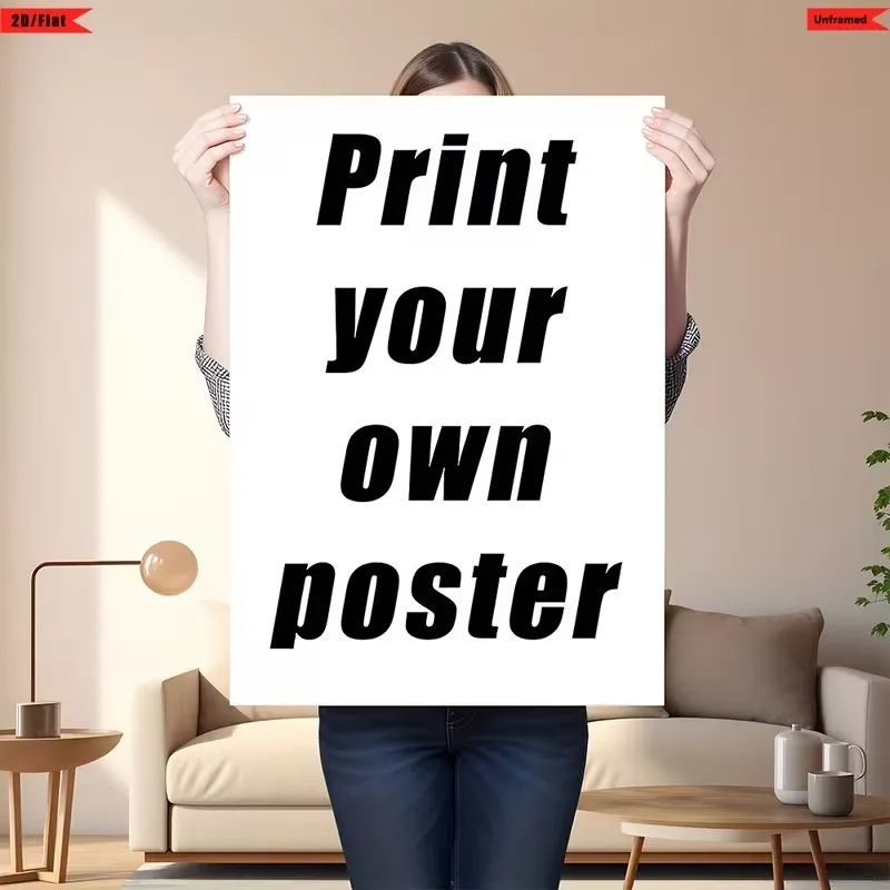 Custom Canvas Prints Photo Wall Art Personalized Poster for Family Life Pets Anime Birthdays Weddings Scenery Home Decor Gifts