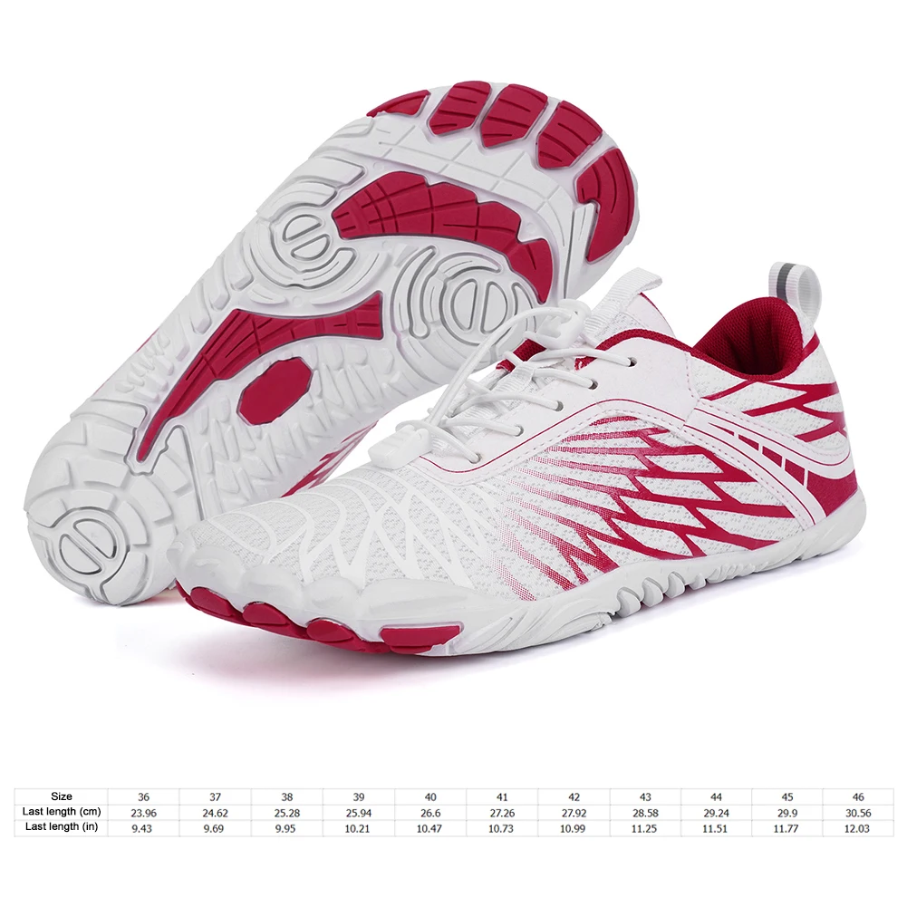 유니섹스 워터 슈즈 미끄럼 방지 캐주얼 웨이딩 슈즈 편안한 통기성 체육관 운동화 하이킹 등산을위한 야외 트레킹 신발