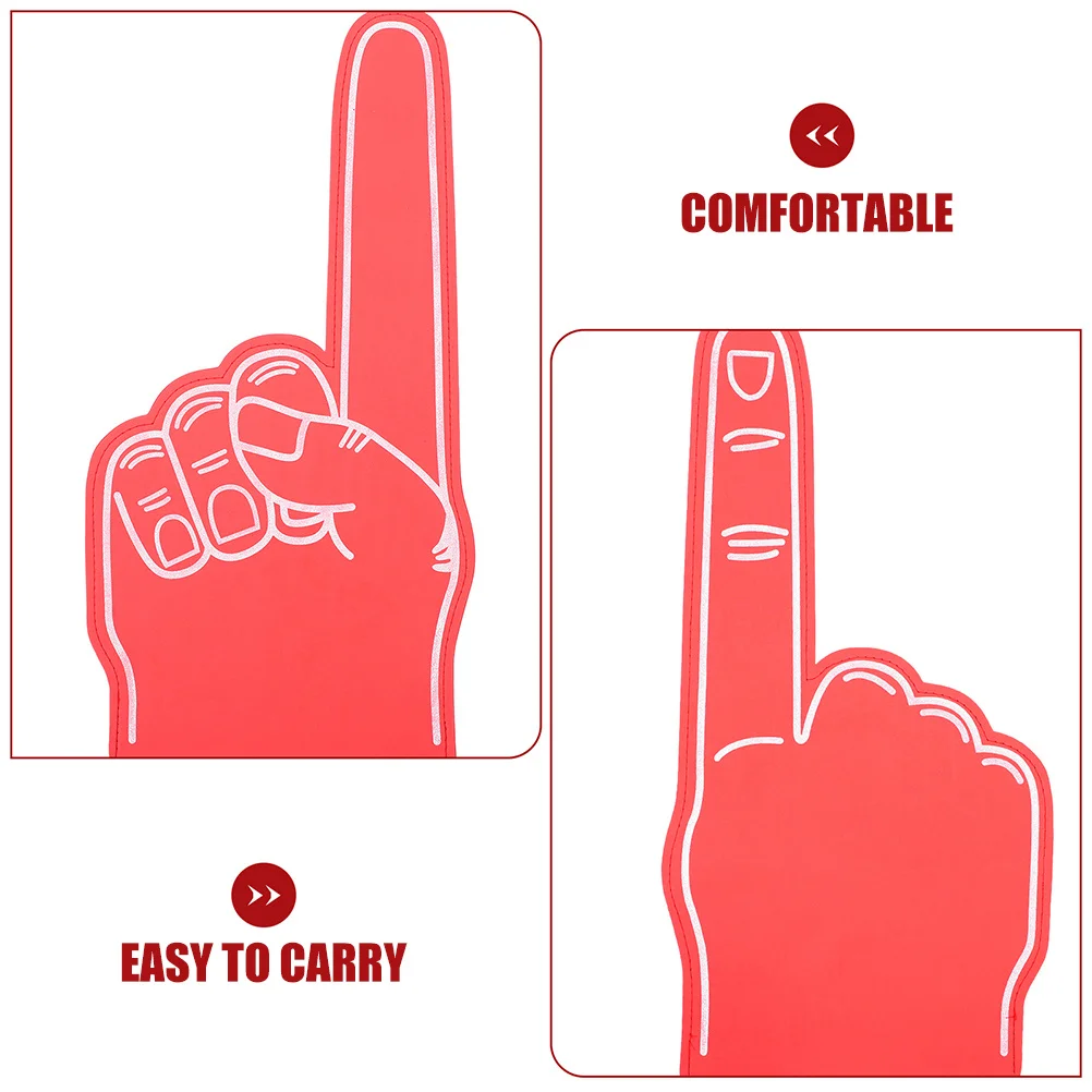 8個入りフォームフィンガーグローブ、印象的なデザイン、スポーツイベント、パーティーの記念品、チアリーディングの小道具、ファンフィンガーデー、巨大な手に最適