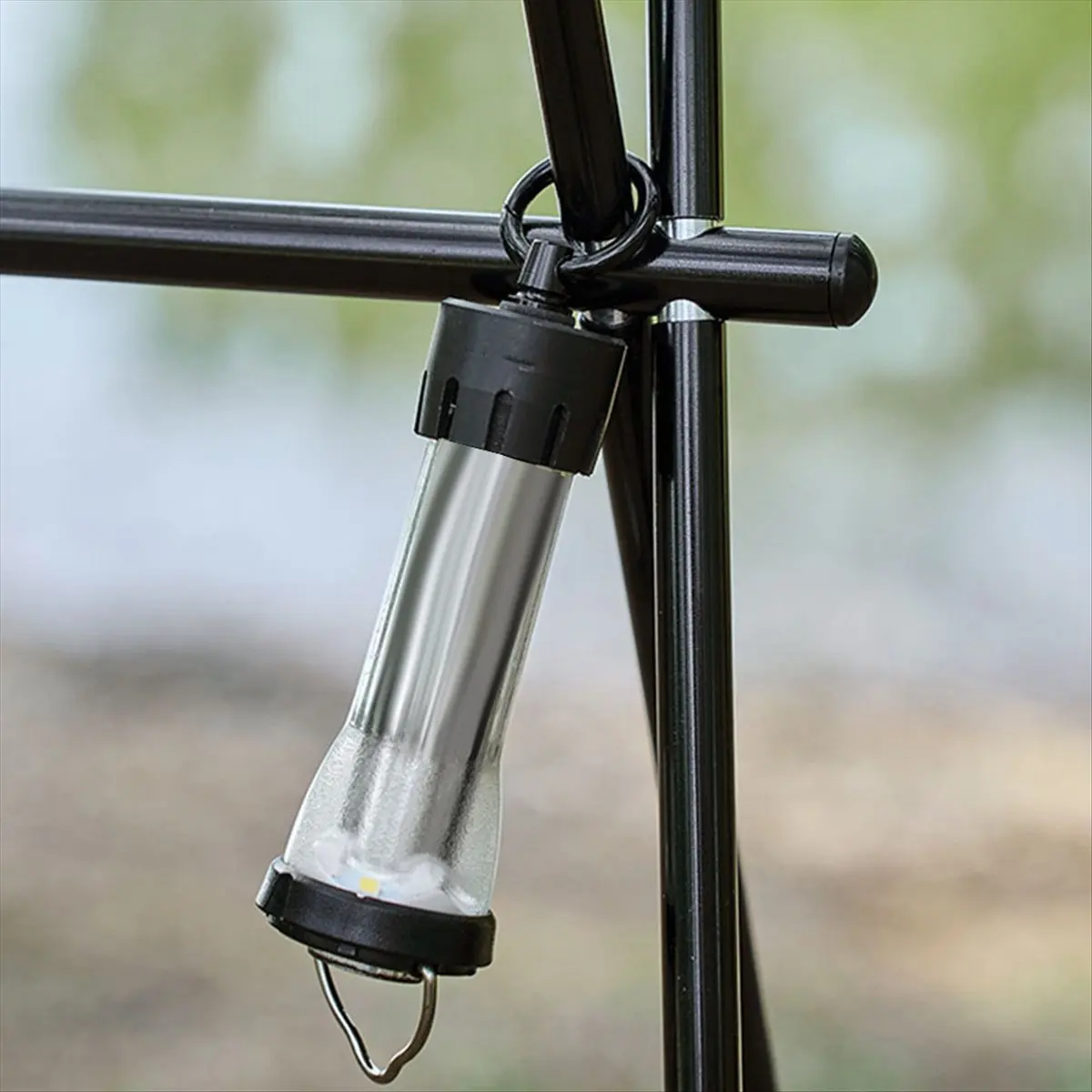 ABXY Portable Lamp Hanging Hook with Large Opening Camping Lamp Fixture Hook Multi-Functional Tent Flashlight Ring