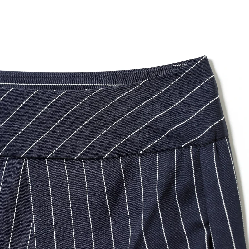 HXAO السيدات السراويل شريط السراويل واسعة النساء الطيات الصيف مكتب ارتداء امرأة السراويل الفضفاضة عالية الخصر عادية المرأة بالازو السراويل #4