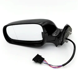Left Side Heated Electric Wing Side Rear Mirror For Skoda Octavia A4 MK1 1997 1998 1999 2000 2001 2002 2003 2004- 2011