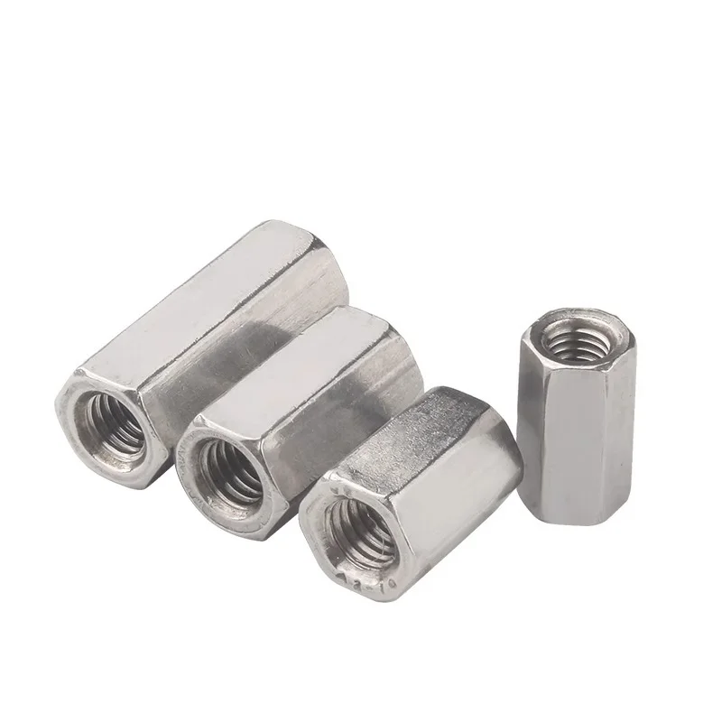 1Pcs 304 Stainless Steel Standoff Spacer Hex Column Pillars Screw Long Rod Coupling Nut Bolt Hexagon Thread PCB Motherboard Nut