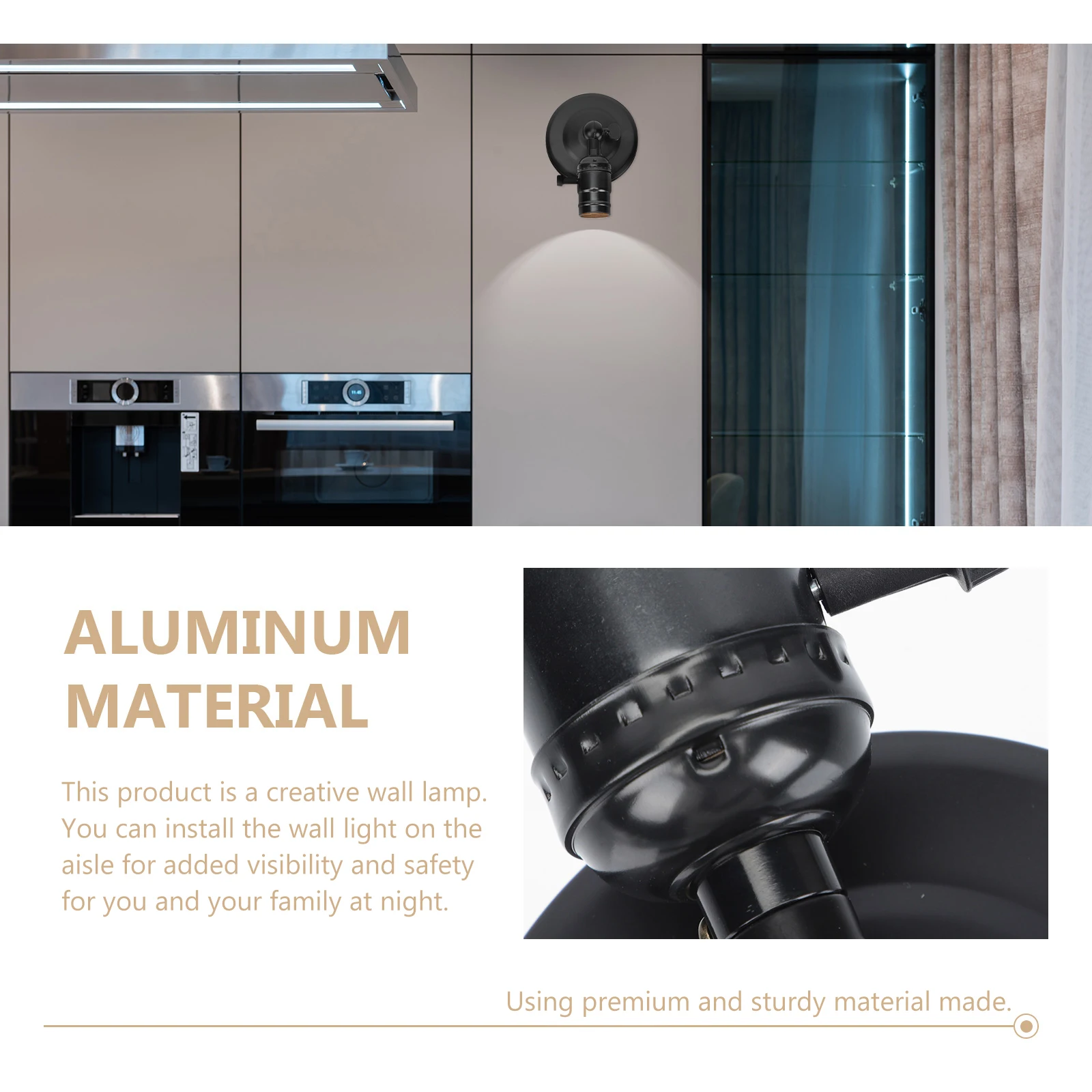 

1pc Small Wall Lamp Retro Edison Bulb Design Durable For Home Bedroom Balcony Corridor Stair Aisle Lighting Decor Indoor Wall