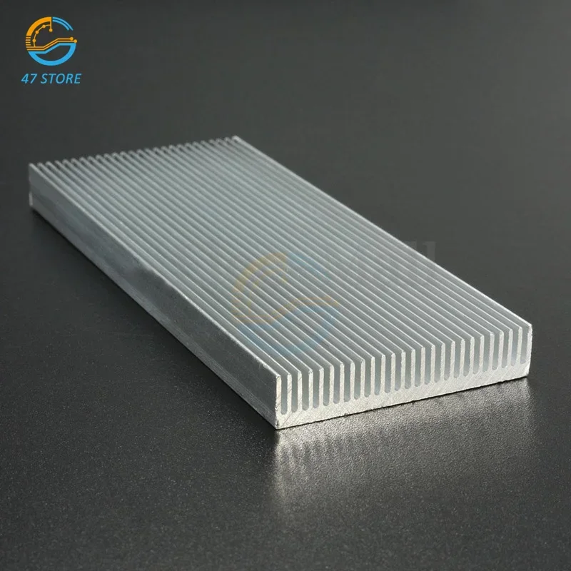 100x41x8mm Aluminum Heatsink Radiator Heat Sink for Speed Controller Circuit Board LED Driver Power IC Transistor Computer