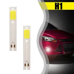 2pcs Universal H1 H7 H3 Car Headlight Bulbs COB Chips C6 Car LED Light Car Headlamp Light Source Chip Auto Lights Accessories