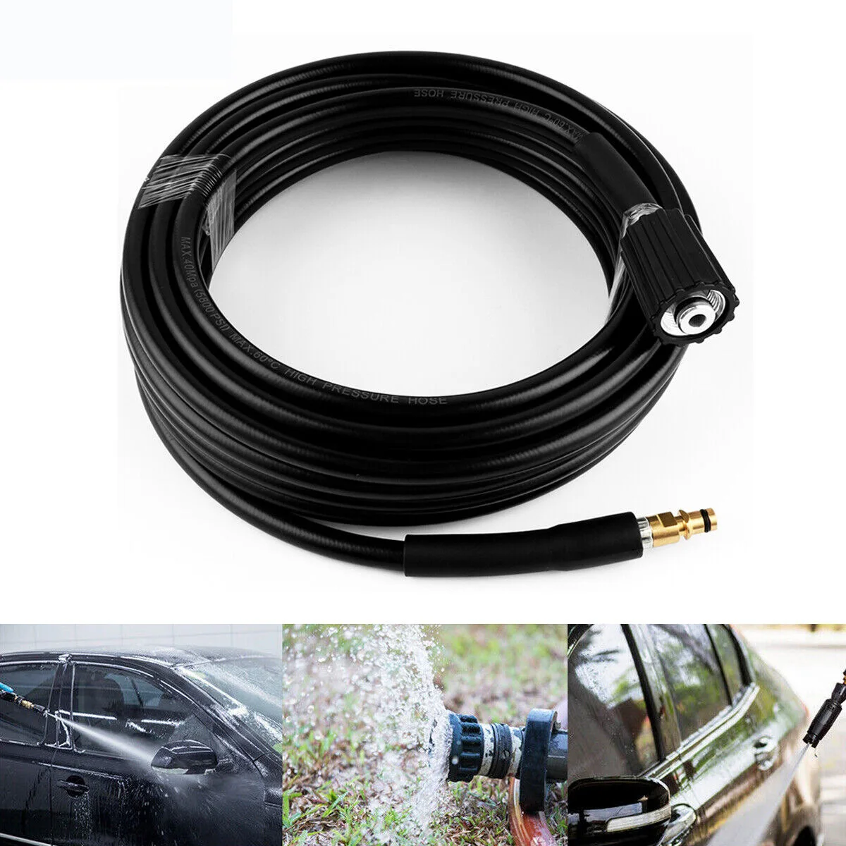 HQ High Pressure Washer Hose Pipe Washer Extension Hose Car washer Water Hose Cleaning Hose For Karcher K2 K3 K4 K5 K6 K7