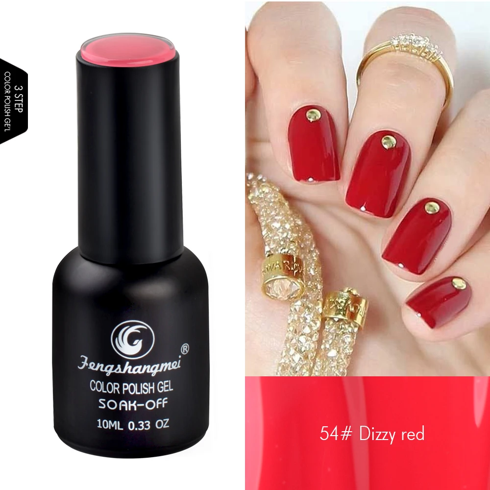 

Gel Nail Polish, 10ML Nude Pink White 80 Colors No Wipe Soak Off UV LED SLong Lasting Nail Art Starter Manicure Salon DIY at Hom