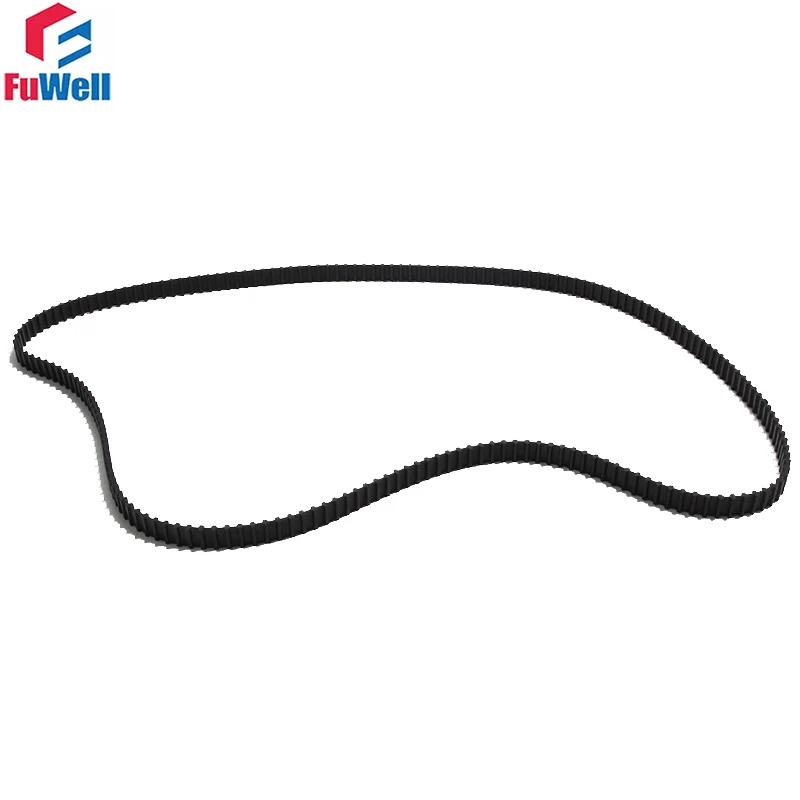 

Rubber Double-Sided Toothed Synchronous Timing Belt 10mm/12.7mm/15mm Belt Width 218DXL- 270DXL Teeth Pitch 5.08mm