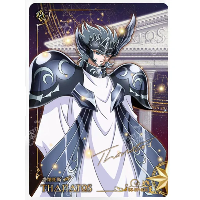 KAYOU Original Anime Saint Seiya Card BP Athena Pandora Hades Character Rare Collectible Card Toy Children\'s Birthday Gift