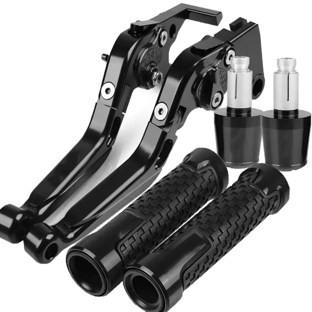 

For CFMOTO 650MT 650 MT TR-G ALL YEARS 2021 Motorcycle Accessories Adjustable CNC Brake Clutch Levers 22mm Handlebar grips ends