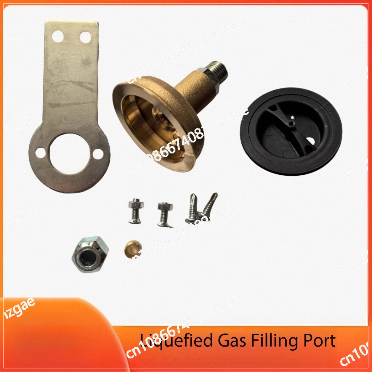 Universal LPG/CNG Refueling Valve & Nozzle - Anti-Corrosion Fill Port Replacement for Automotive Autogas Systems
