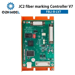 Tarjeta controladora láser QDHWOEL BJJCZ, placa de Control JCZ, LMCV4-FIBER-M Ezcad para máquina de marcado de fibra IPG Raycus MAX, FBLI-B-LV4