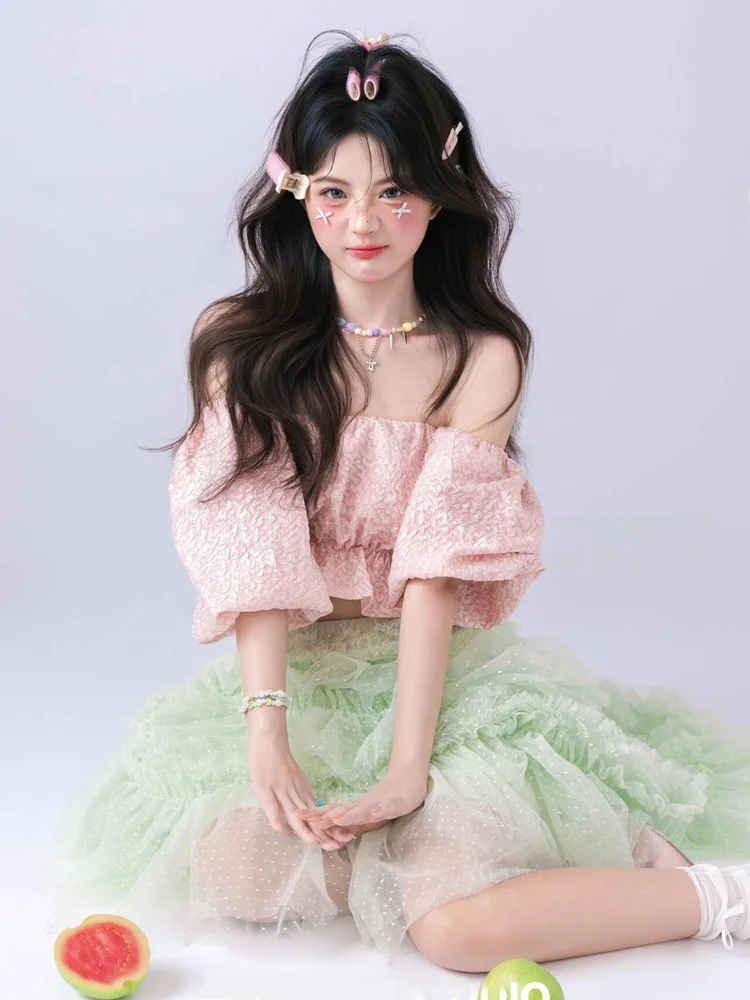 

Summer 2026 New Korean Style Light Oxygen Girl Sweet Atmosphere Sensation Photography Artistic Portrait Clothing
