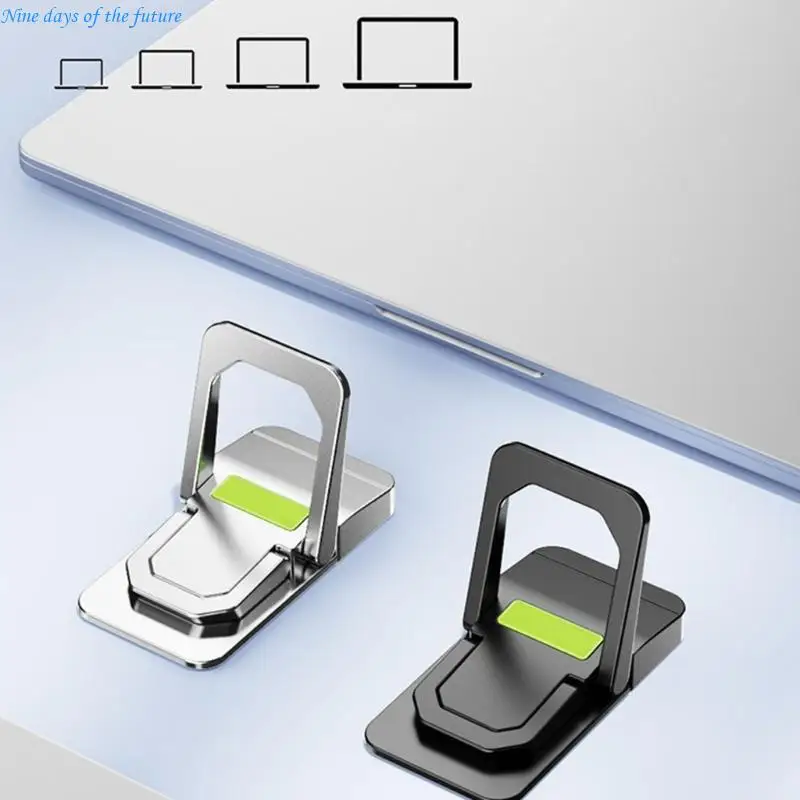 Portable Notebook Stand Pads with Foldable Airflows Lift Support For Travel Work E65A